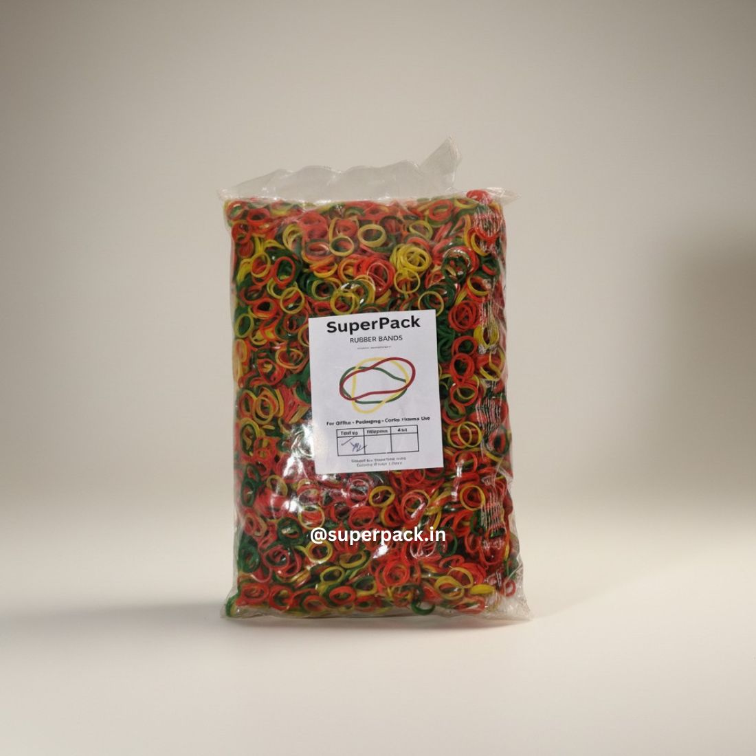 0.5 inch Rubber Bands Pack of 500g